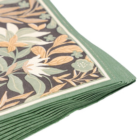 Jogo de Guardanapos de Papel Green Garden 25cm x 25cm 20 Peças