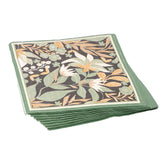 Jogo de Guardanapos de Papel Green Garden 25cm x 25cm 20 Peças