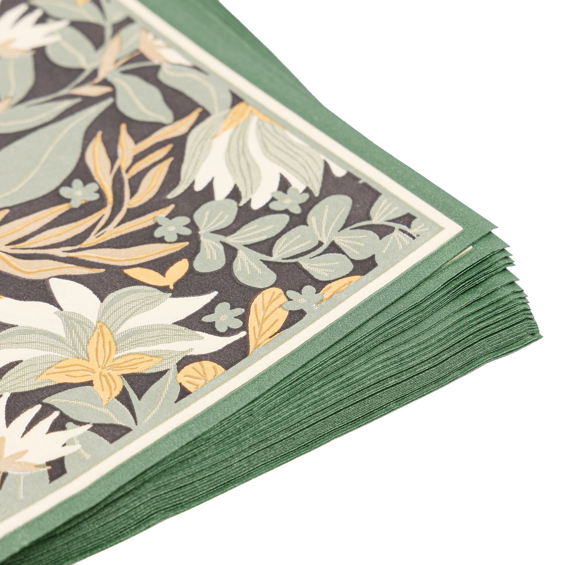 Jogo de Guardanapos de Papel Green Garden 33cm x 33cm 20 Peças