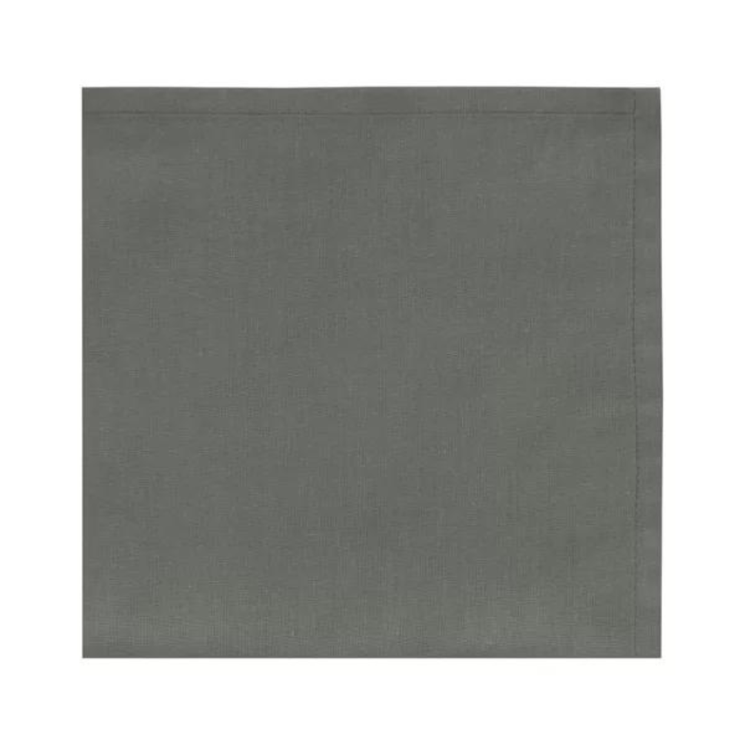 Jogo de Guardanapos Home Grafite 40cm 4 Peças
