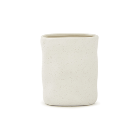 Jogo para Banheiro em Cerâmica Off White 3 Peças