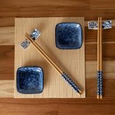 Jogo para Sushi em Bambu Koi 8 Peças