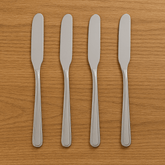 Jogo 4 Espatulas para Aperitivos de Inox 15cm