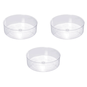 Kit 3 Organizadores Giratórios 23,5cm x 9cm