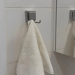 Kit de Banheiro de Ventosa Cromado 4 Peças