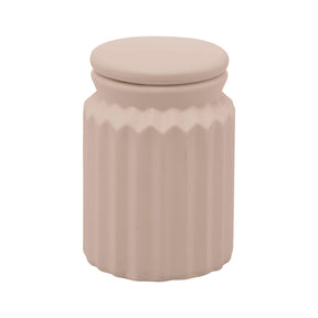Kit para Banheiro em Cerâmica Stripes Nude 2 Peças