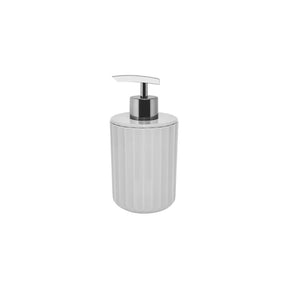Kit para Banheiro Groove Branco - 3 Peças