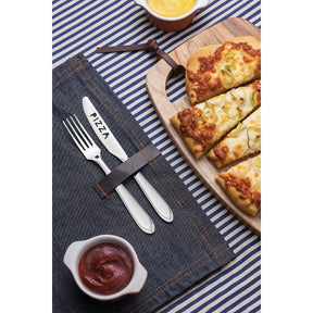 Kit para Pizza Faqueiro em Aço Inox Laguna 14 Peças Tramontina