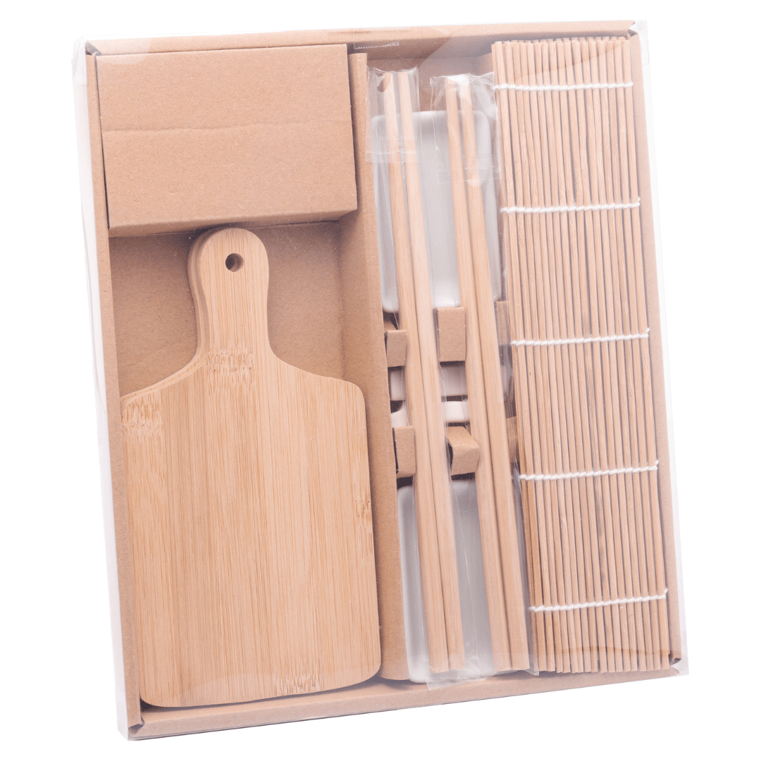 Kit para Sushi de Bambu Osaka 10 Peças