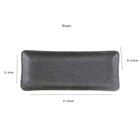 Kit para Sushi Individual de Cerâmica