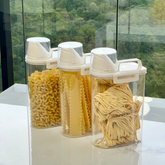 Kit 3 Potes Medidores com Copo Medidor 2,5 Litros Ela Decora