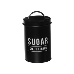 Lata Pote para Açucar Manhattan Preta 900ml