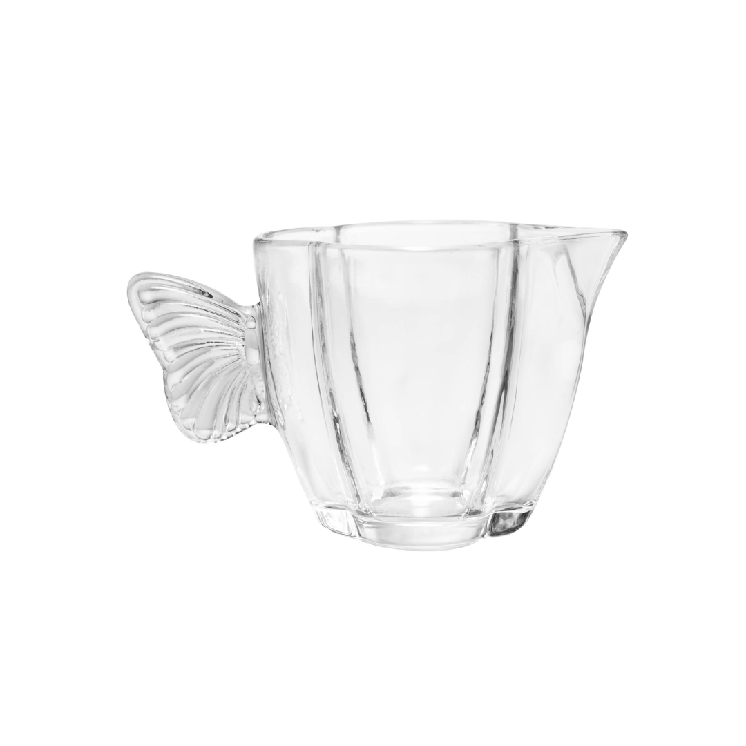 Leiteira de Vidro Butterfly 230ml