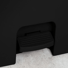 Lixeira de Pedal Trium Preto 12 Litros