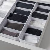 Organizador Colmeia Logic Branco P 35cm x 10cm