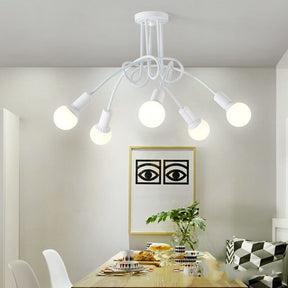 Lustre Luminária de Teto Entrelaçada