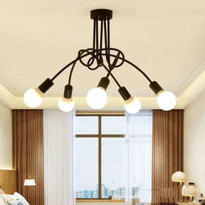 Lustre Luminária de Teto Entrelaçada