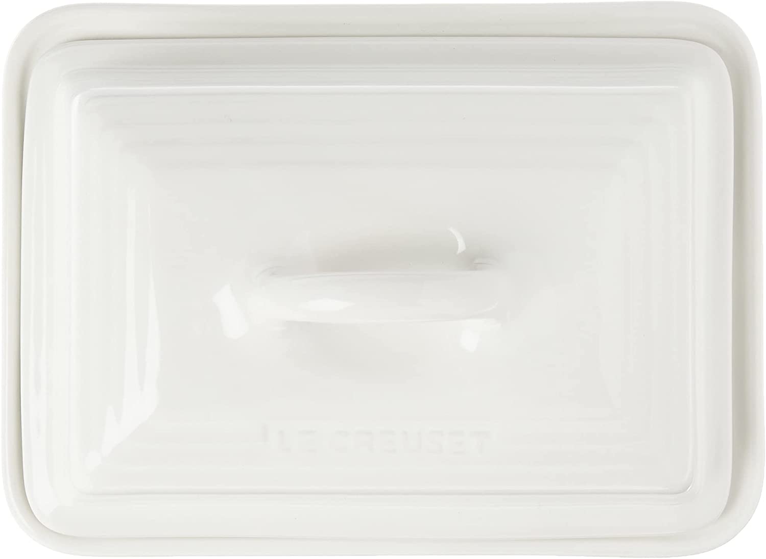 Manteigueira Cerâmica Branca Le Creuset