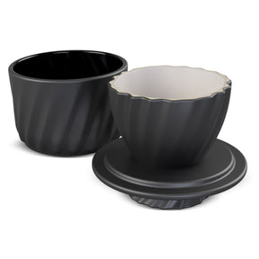 Manteigueira Francesa Twist em Cerâmica Chumbo 250g