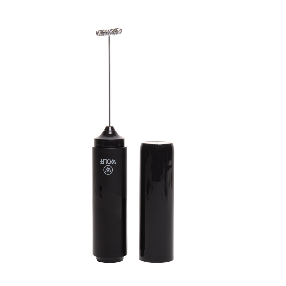 Mini Mixer em Aço Inox com Tampa Preto 22,5cm