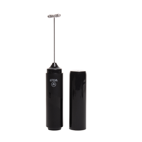 Mini Mixer em Aço Inox com Tampa Preto 22,5cm