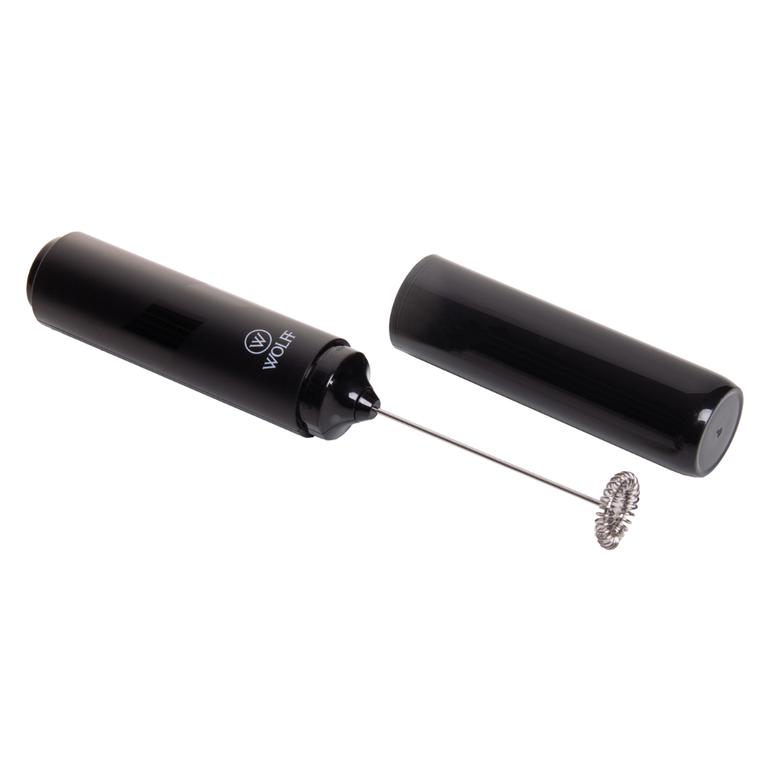 Mini Mixer em Aço Inox com Tampa Preto 22,5cm