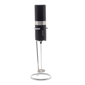 Mixer Elétrico para Bebidas em Aço Inox e Plástico com Suporte