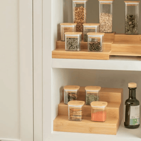 Organizador Multinivel Keep em Bambu 25cm x 13cm