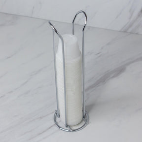Organizador para Copos Descartáveis 50/80ml Aço Cromado