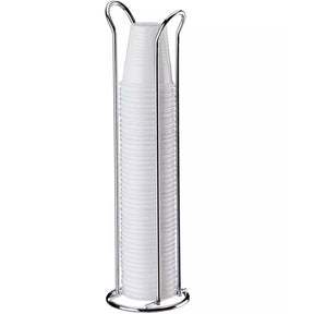 Organizador para Copos Descartáveis 50/80ml Aço Cromado