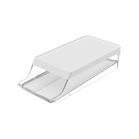 Organizador Porta Ovos 14 Unidades Branco 33cm