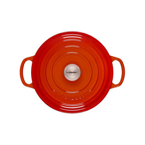 Panela Redonda Signature laranja 24cm Le Creuset