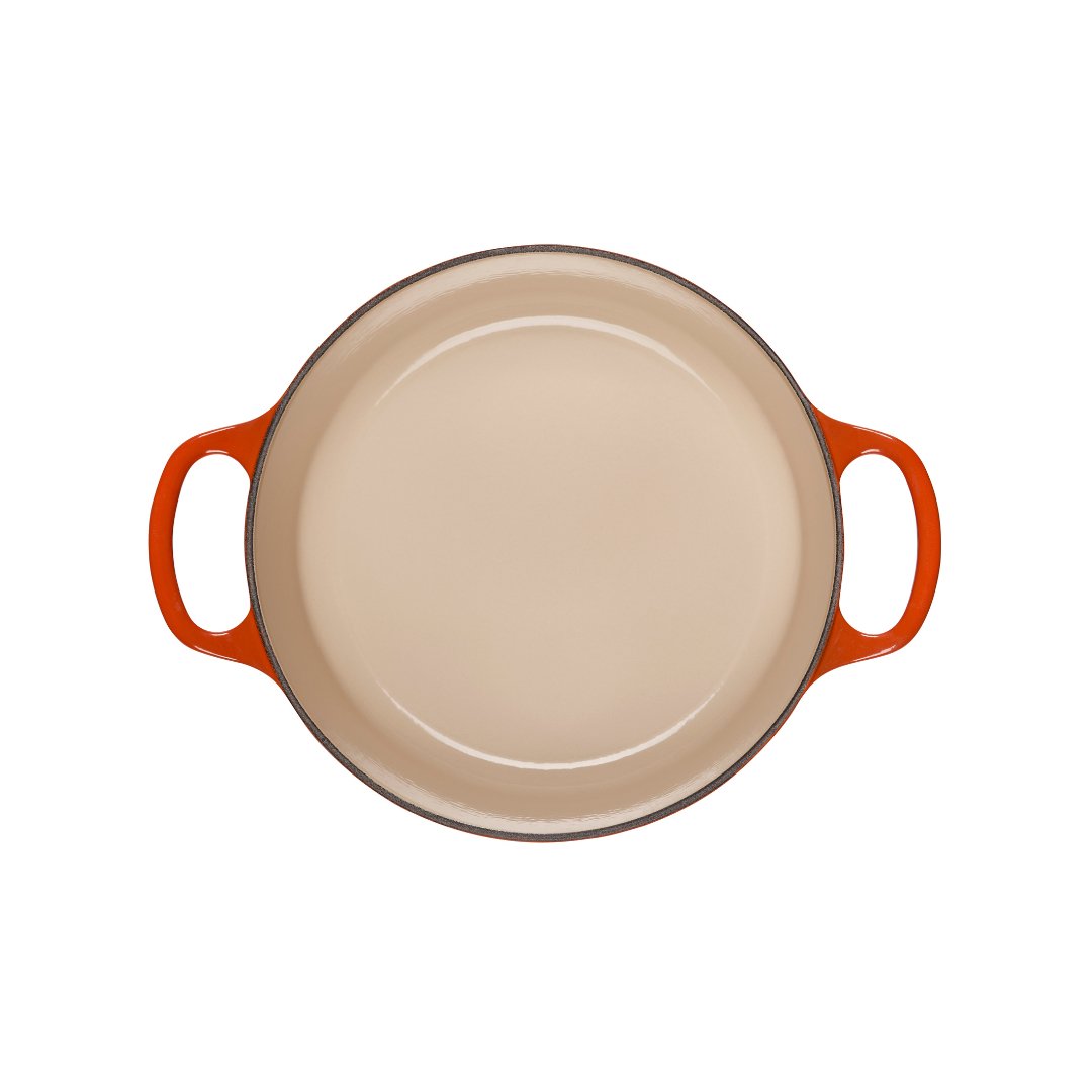 Panela Redonda Signature laranja 24cm Le Creuset