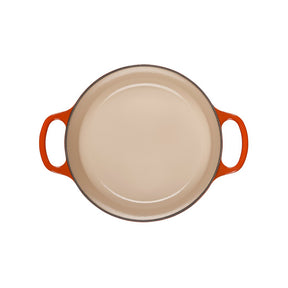 Panela Redonda Signature laranja 24cm Le Creuset