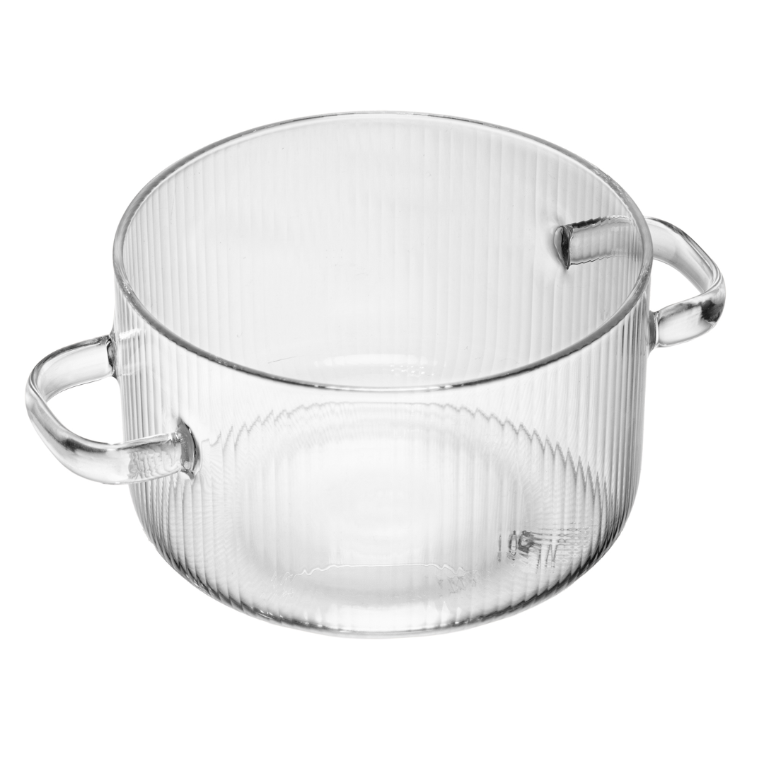 Panela Caçarola Leire Vidro Borossilicato 23cm