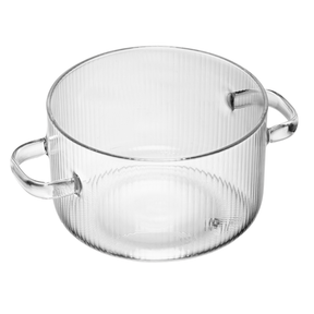 Panela Caçarola Leire Vidro Borossilicato 23cm