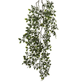 Pendente de Folhas Artificiais para Decorção Verde Escuro