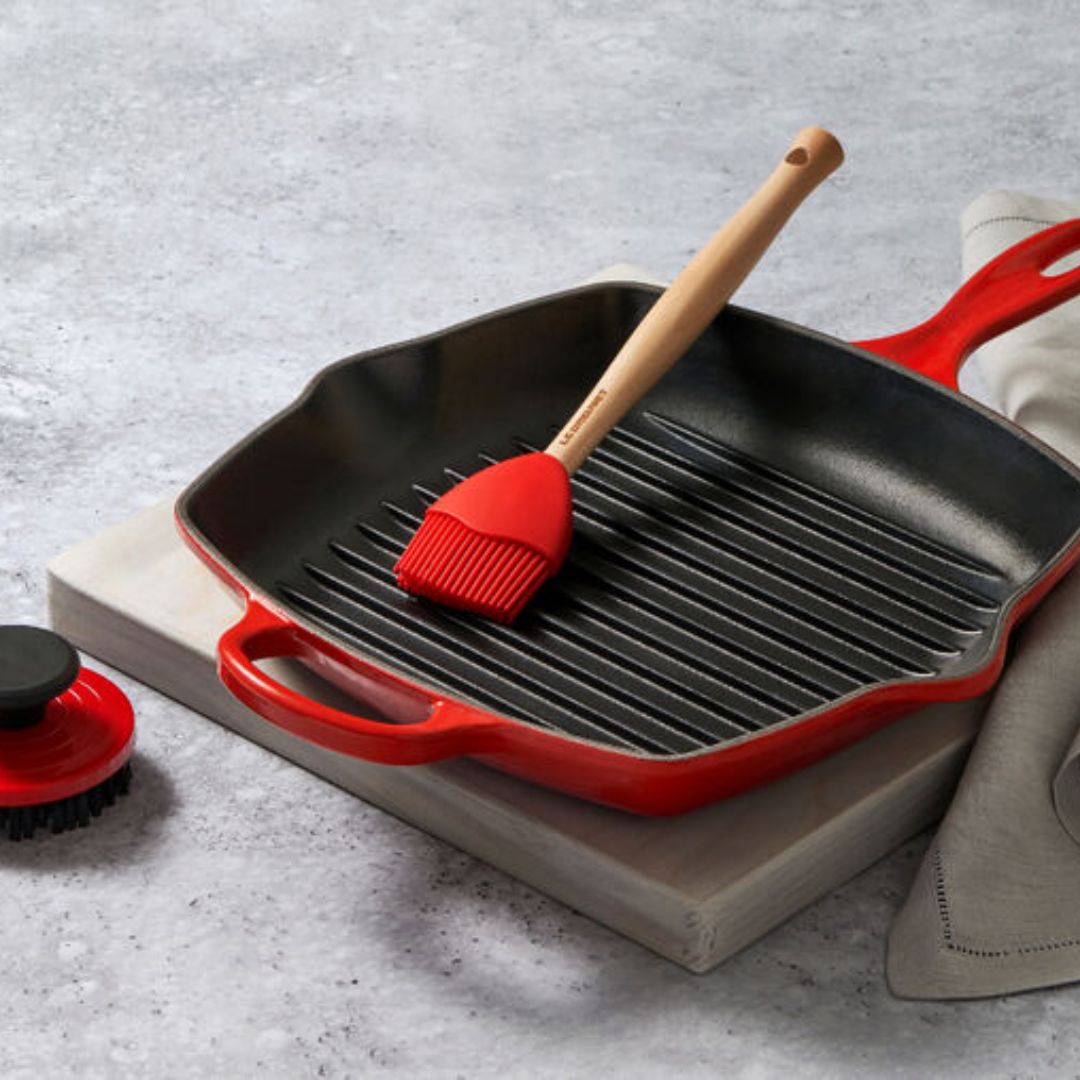 Pincel de Silicone Craft Vermelho 26,5cm Le Creuset