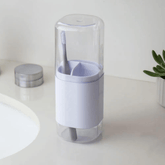 Porta Escova Dual Branco