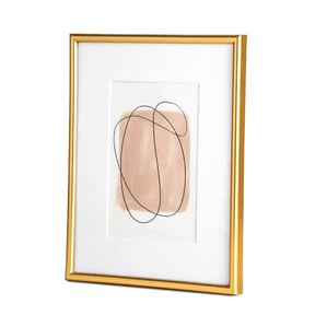 Porta Retrato em Metal Dourado 10x15