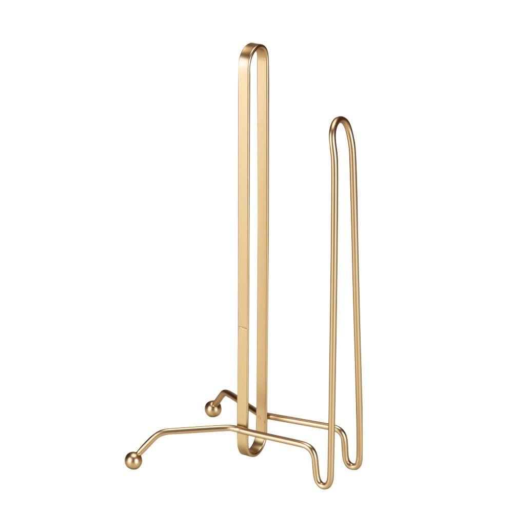 Porta Rolo de Papel Toalha Piatina Dourado Fosco
