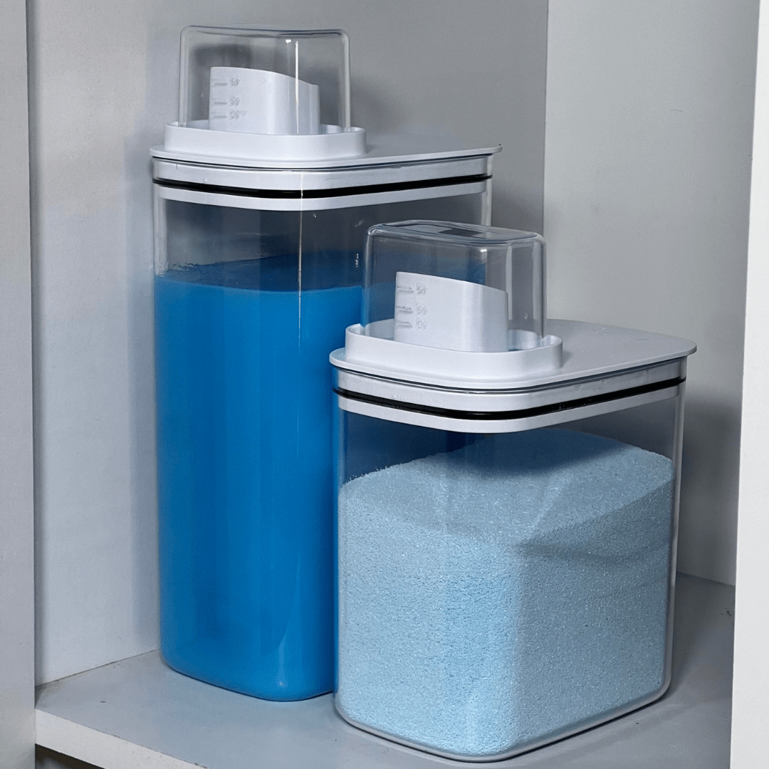 Pote Hermético Dispenser Flow Branco 1,5 Litros