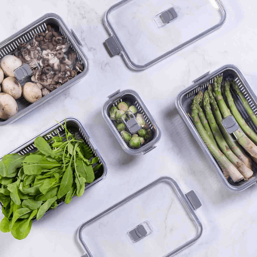 Pote Hermético Slim Multiuso Cinza 1,700 Litros