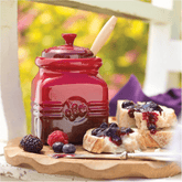Pote para Geleia em Cerâmica Vermelho 450ml Le Creuset