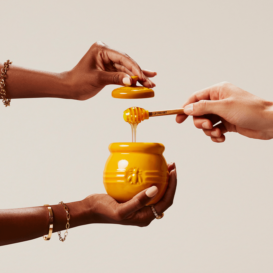 Pote para Mel Meleira em Cerâmica Nectar 450ml Le Creuset