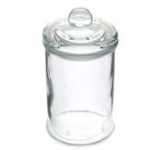 Pote Porta Mantimento Redondo com Tampa em Vidro 600ml