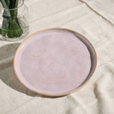 Prato de Sobremesa Bio Litchi Rosa 21,5cm