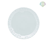 Prato De Sobremesa Porcelana Mia Pérola Branco - 21 Cm