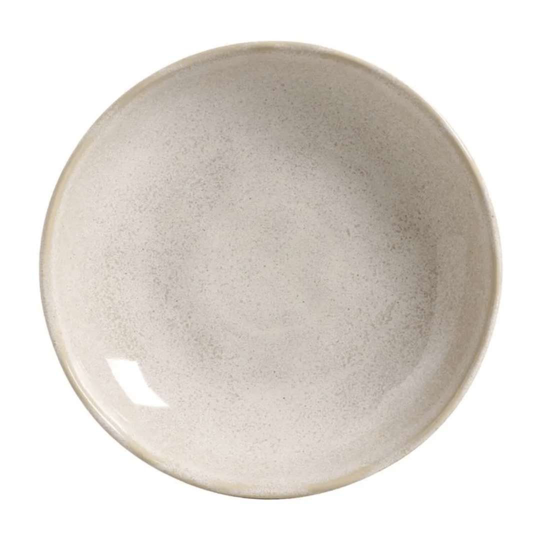 Prato Fundo Bio Latte Off White 22,5cm