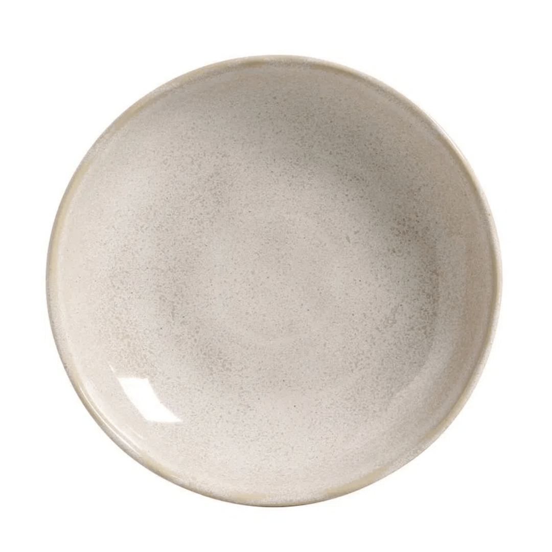 Prato Fundo Bio Latte Off White 25cm
